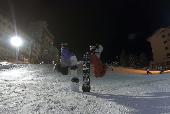 大雪警報だった年末|竜王スキーパークのクチコミ画像