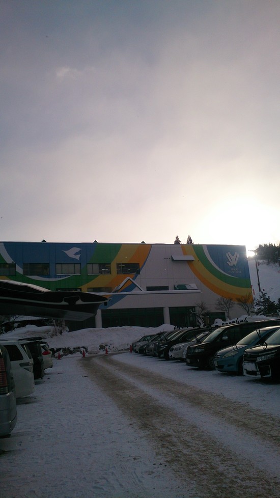 雪予報なのに晴れ！|鷲ヶ岳スキー場のクチコミ画像2