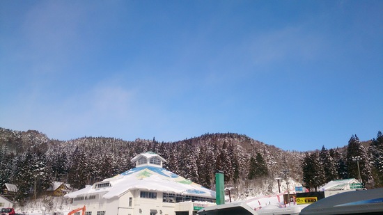 雪予報なのに晴れ！|鷲ヶ岳スキー場のクチコミ画像3