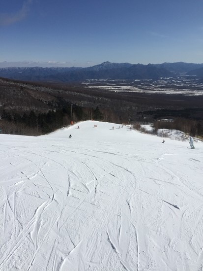 朝一は最高でした|サンメドウズ清里スキー場のクチコミ画像