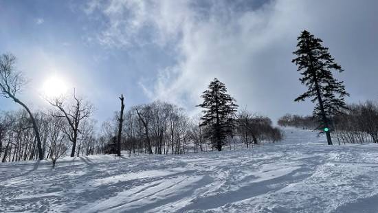 吹雪きと晴と吹雪と・・・・。