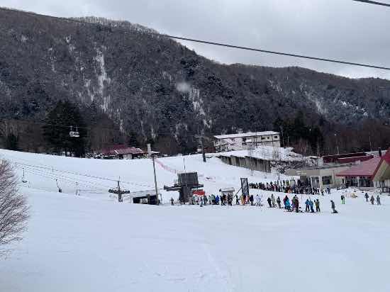 安定の積雪量……なんだけど