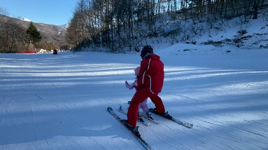 孫とも楽しく|かたしな高原スキー場のクチコミ画像2