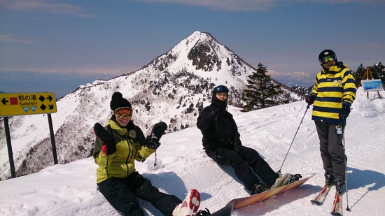 四月なのにまだまだこれから！|志賀高原 熊の湯スキー場のクチコミ画像2