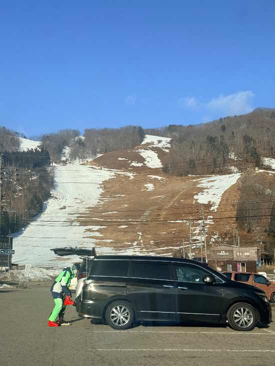 雪ないです|白馬岩岳スノーフィールドのクチコミ画像