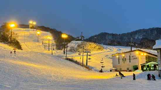 ナイター夜景はキレイ|石打丸山スキー場のクチコミ画像