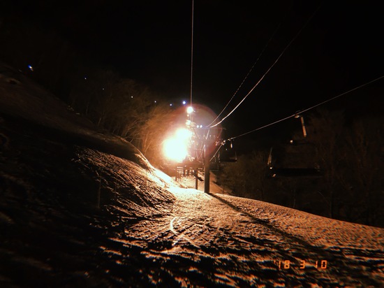 夜の雪質とフォトジェニックが最高！|ダイナランドのクチコミ画像