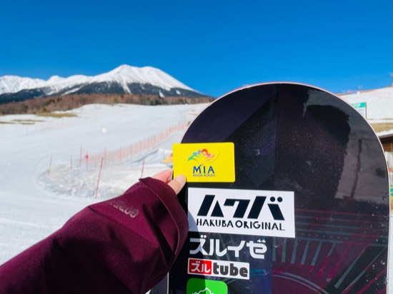 春雪…|開田高原マイアスキー場のクチコミ画像