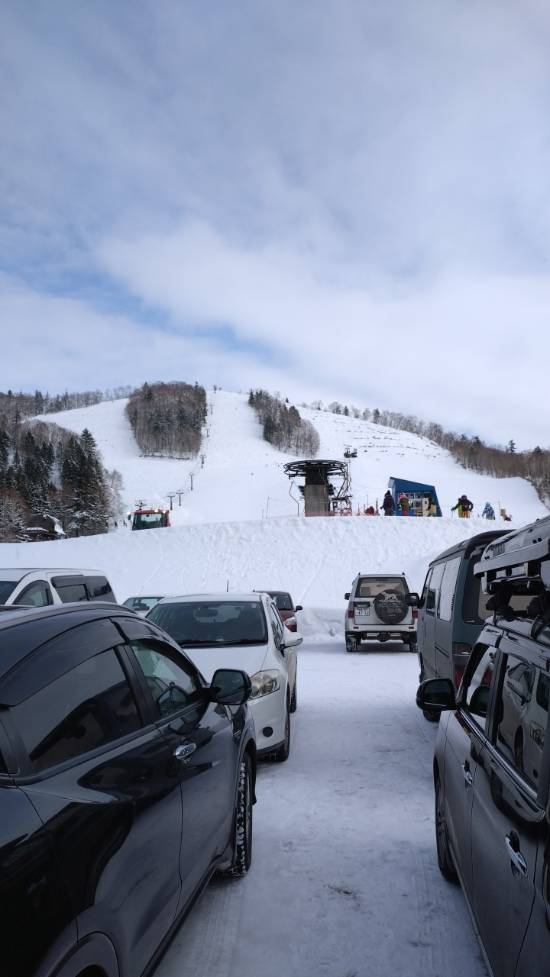 第二リフト動いてた|標津町営金山スキー場のクチコミ画像