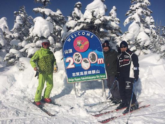 お天気・雪質最高！|志賀高原 焼額山スキー場のクチコミ画像