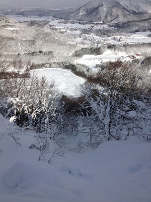 地形、斜度、雪質、どれも最高でした。|やまがた 赤倉温泉スキー場のクチコミ画像2