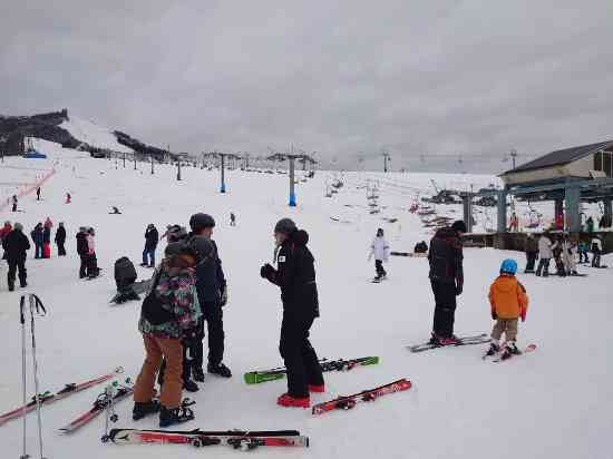 当日はまだ雪が無いような状態でした。|岩原スキー場のクチコミ画像