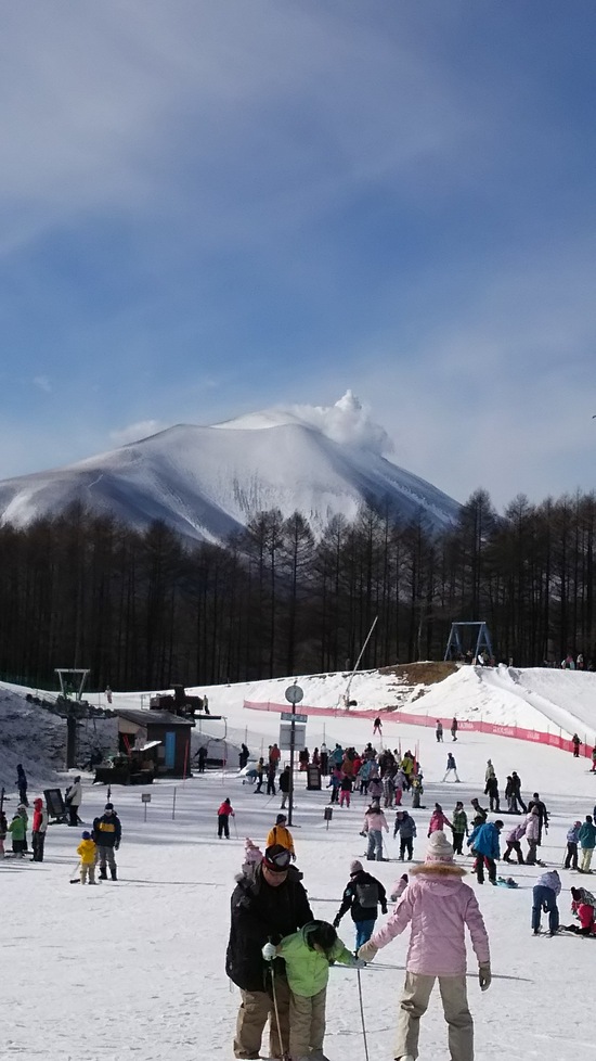 初滑り♪|軽井沢スノーパークのクチコミ画像