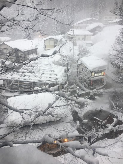 大雪の麻釜|野沢温泉スキー場のクチコミ画像