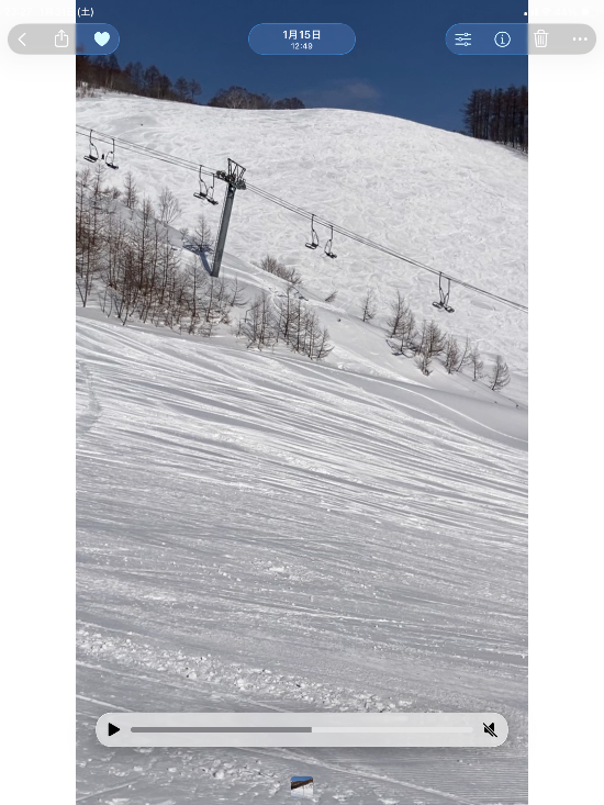 平日、最高！|オグナほたかスキー場のクチコミ画像