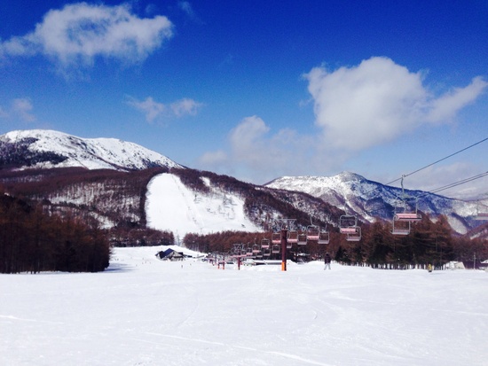 快晴！|湯の丸スキー場のクチコミ画像