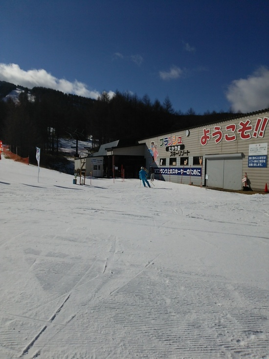 雪が少ない|ブランシュたかやまスキーリゾートのクチコミ画像