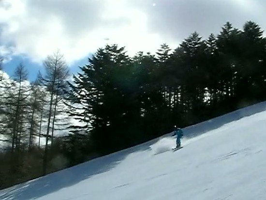 まだシーズン中の雪でした。|ブランシュたかやまスキーリゾートのクチコミ画像