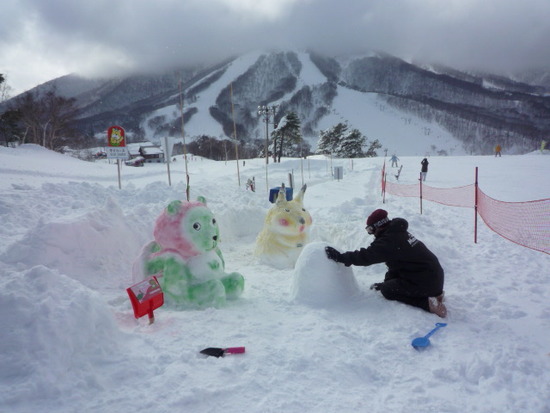 アルクマとピカチューが|斑尾高原スキー場のクチコミ画像