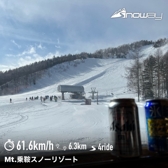 初すべり|Mt．乗鞍スノーリゾートのクチコミ画像