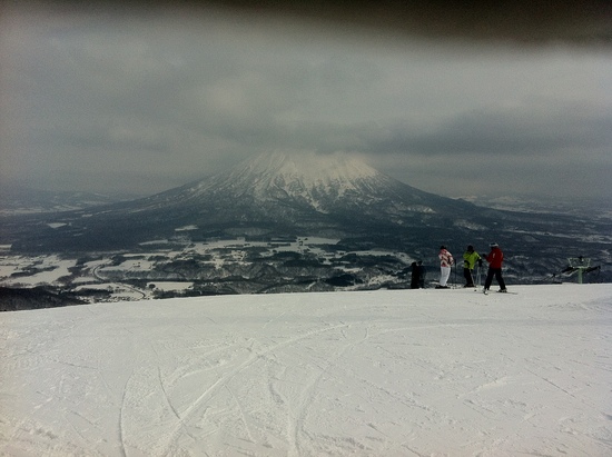 羊蹄山みるとほっとしますねw|ニセコ東急 グラン・ヒラフのクチコミ画像3
