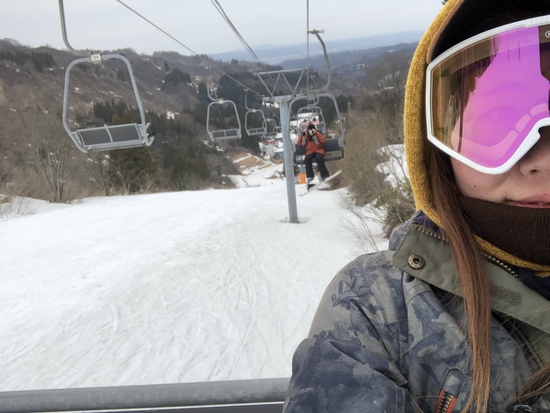 雪が全然ない…|上越国際スキー場のクチコミ画像