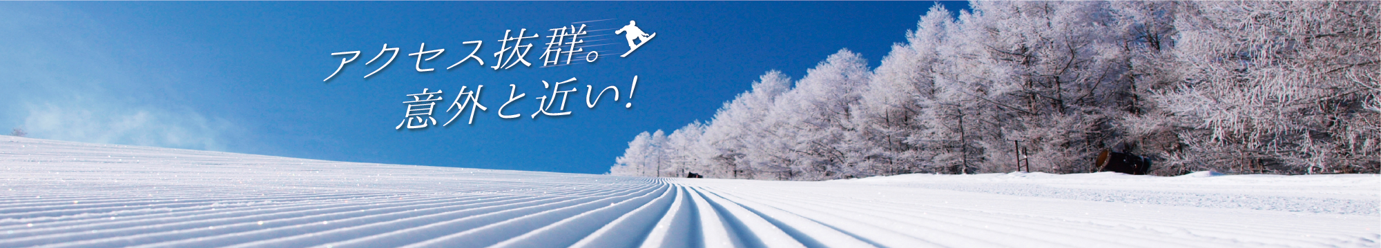 初心者やファミリーにやさしい広くなだらかなゲレンデ